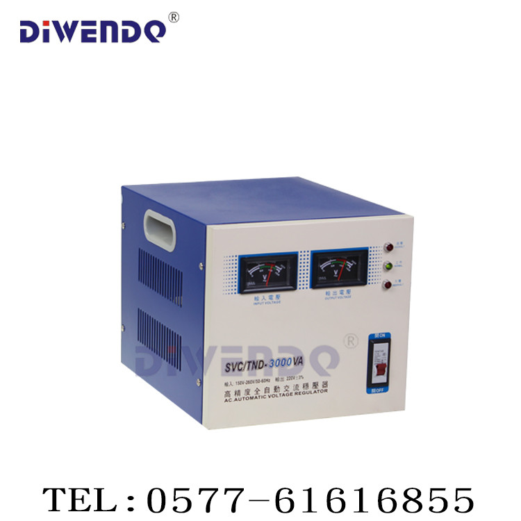 SVC/TND-3000VA单相全自动高精度稳压器